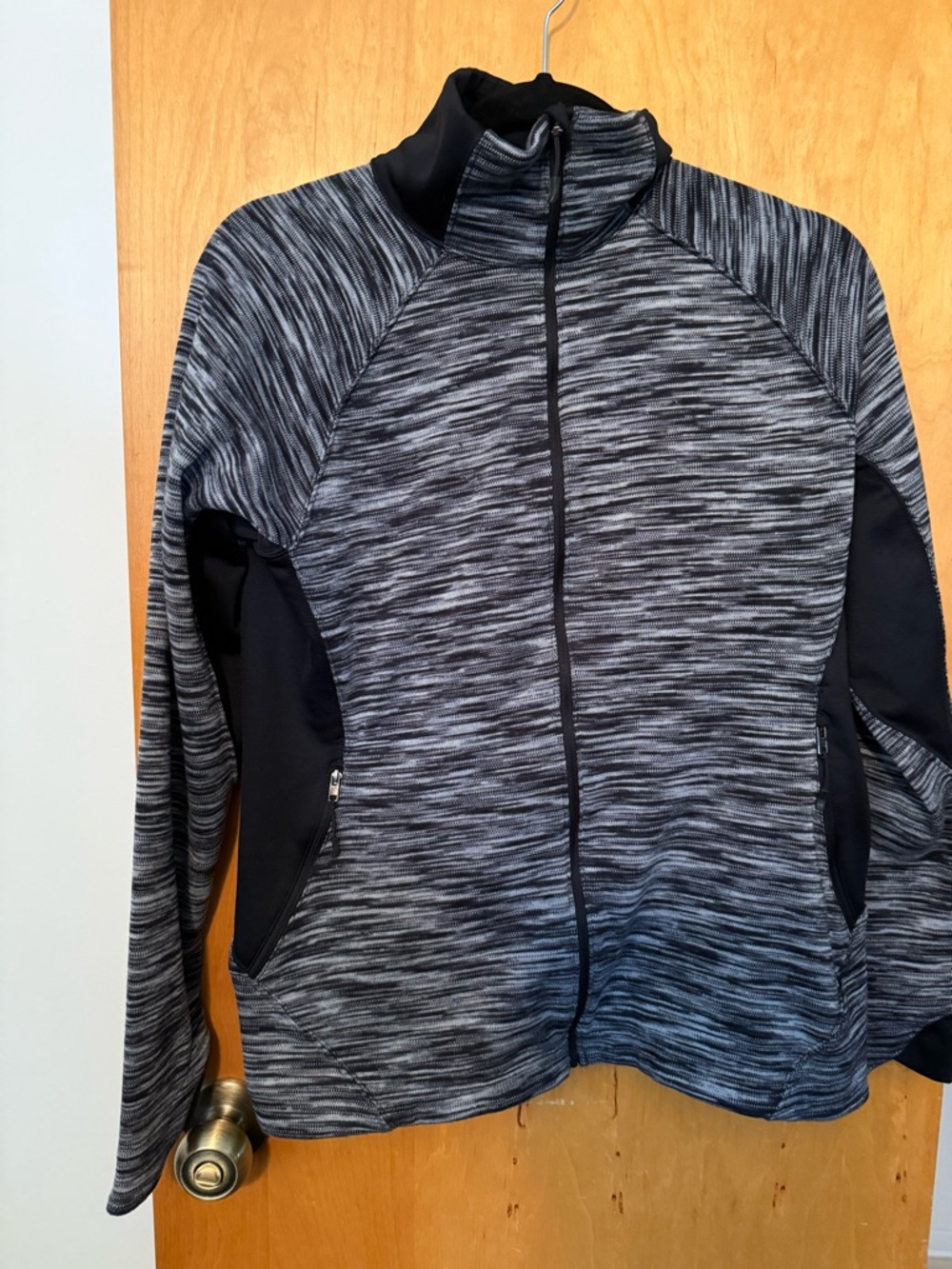 Columbia Black and Gray Knit Jacket